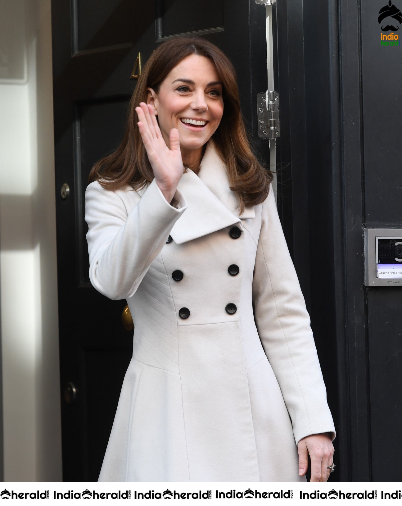 Kate Middleton Visits Savannah House in Dublin Ireland Set 1