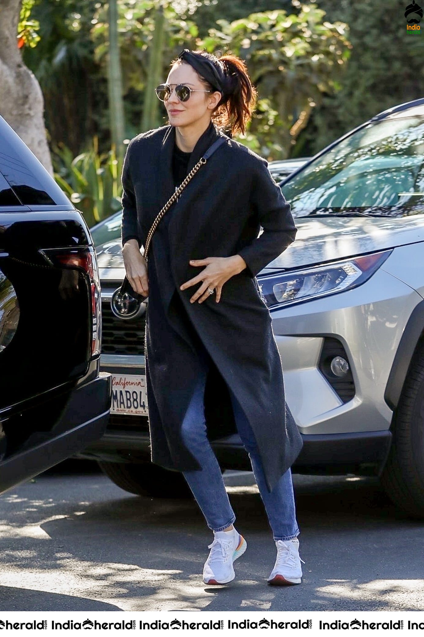 Katharine McPhee Caught by Paparazzi while Out in West Hollywood
