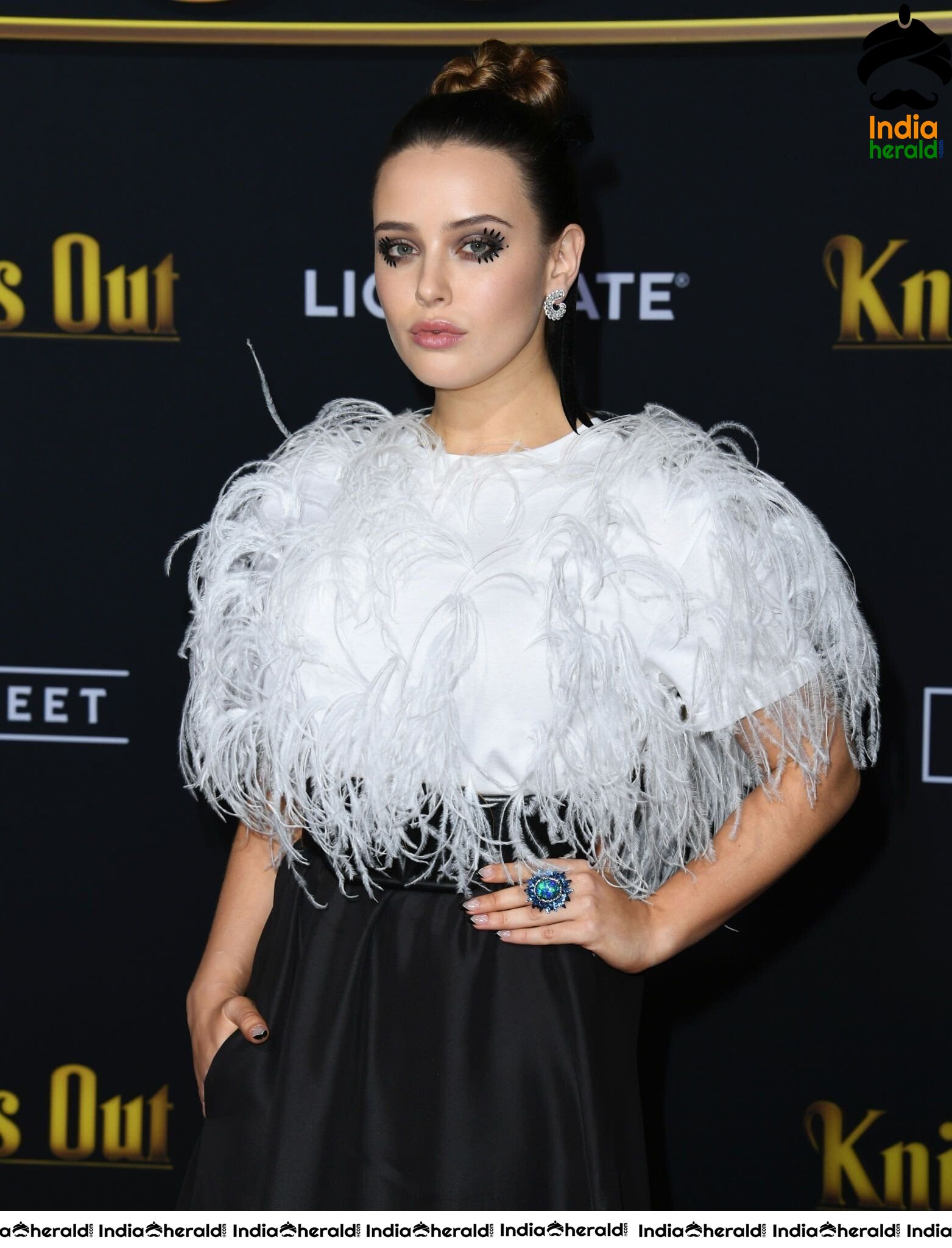 Katherine Langford at Knives Out Premiere in Los Angeles Set 1