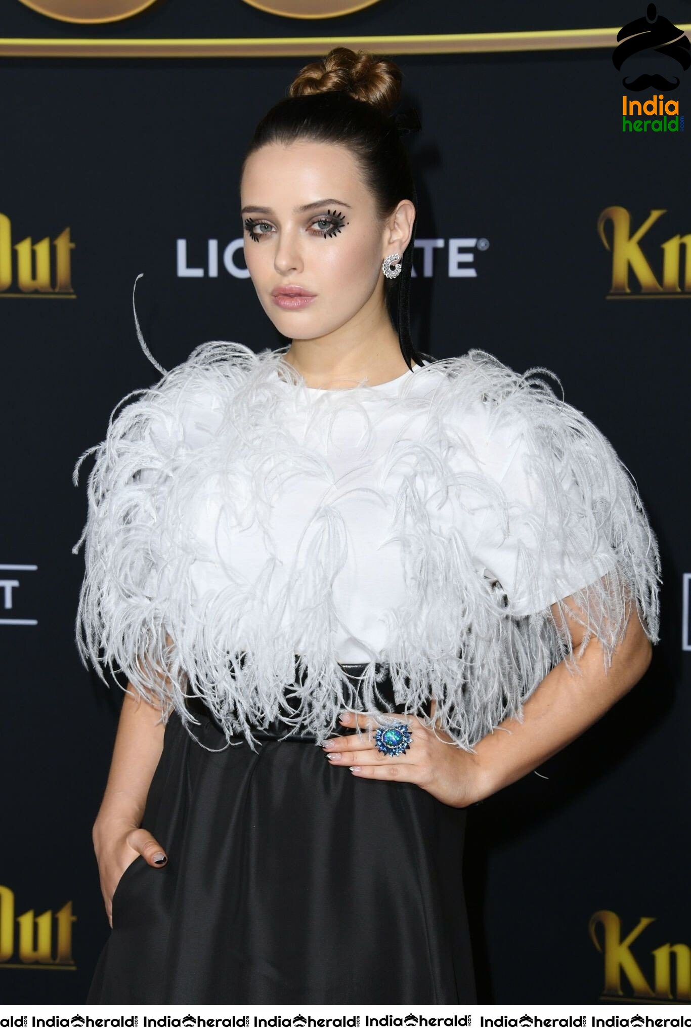 Katherine Langford at Knives Out Premiere in Los Angeles Set 2