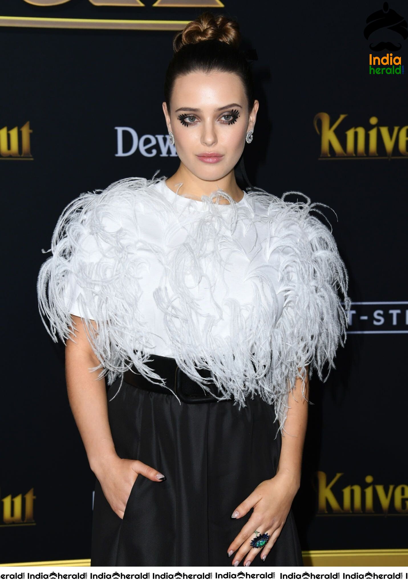 Katherine Langford at Knives Out Premiere in Los Angeles Set 2