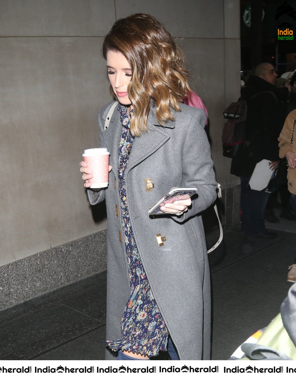 Katherine Schwarzenegger spotted out and about in NYC