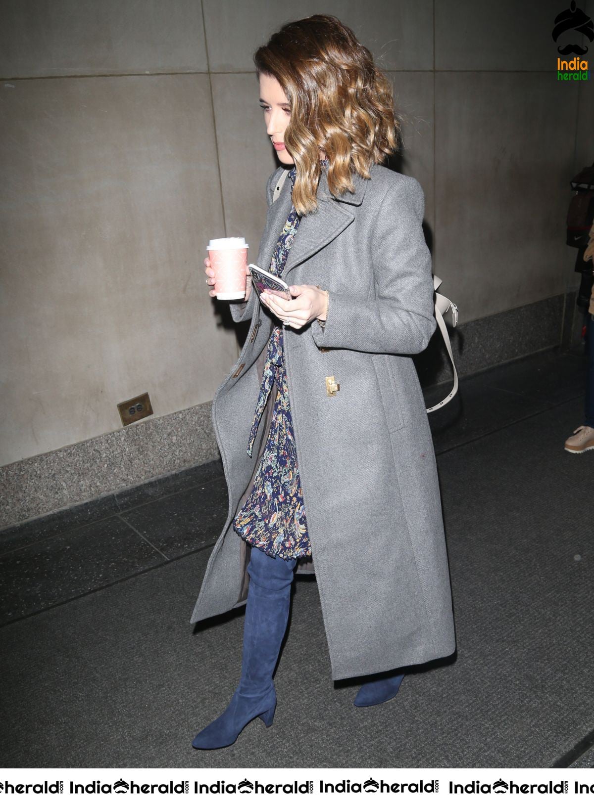 Katherine Schwarzenegger spotted out and about in NYC