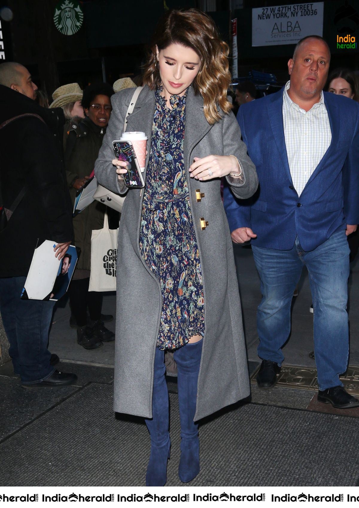 Katherine Schwarzenegger spotted out and about in NYC