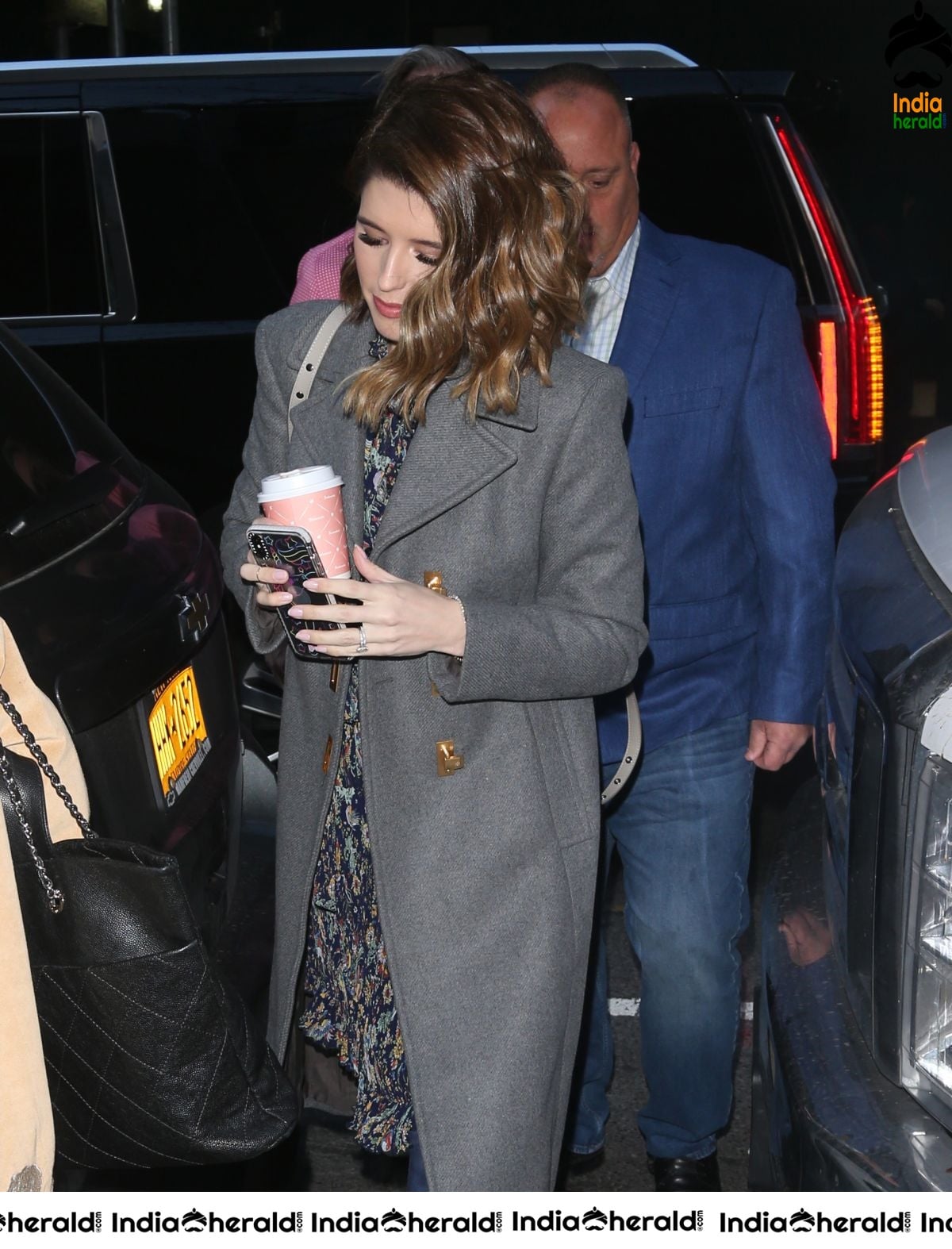 Katherine Schwarzenegger spotted out and about in NYC