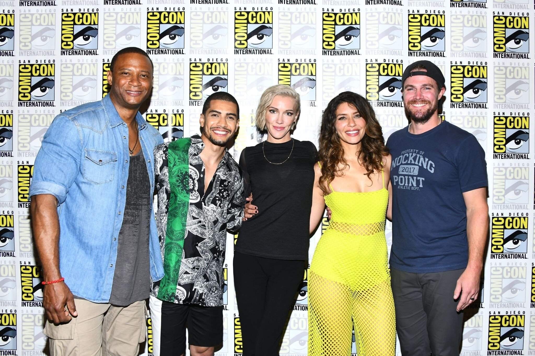 Katie Cassidy At Arrow Special Video Presentation During San Diego Comic Con 2019