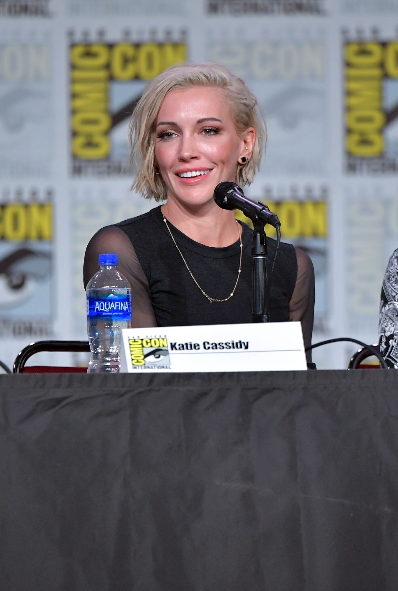 Katie Cassidy At Arrow Special Video Presentation During San Diego Comic Con 2019