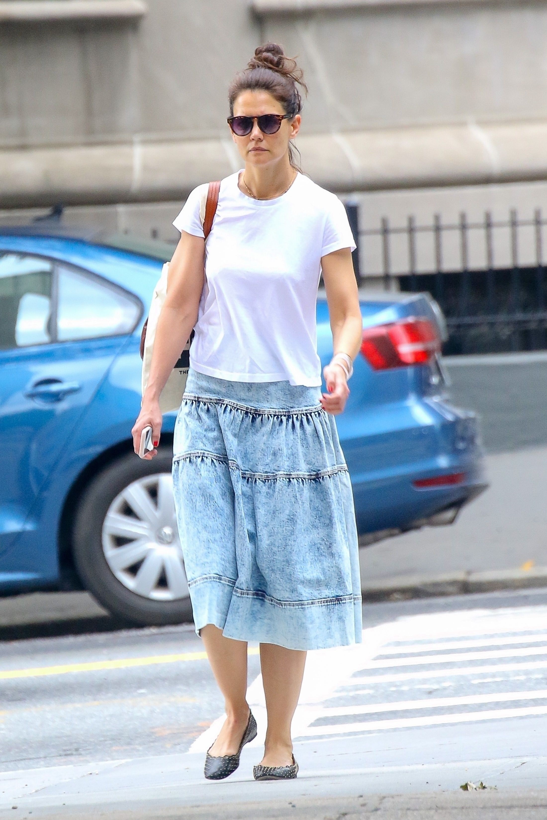 Katie Holmes Out In New York City