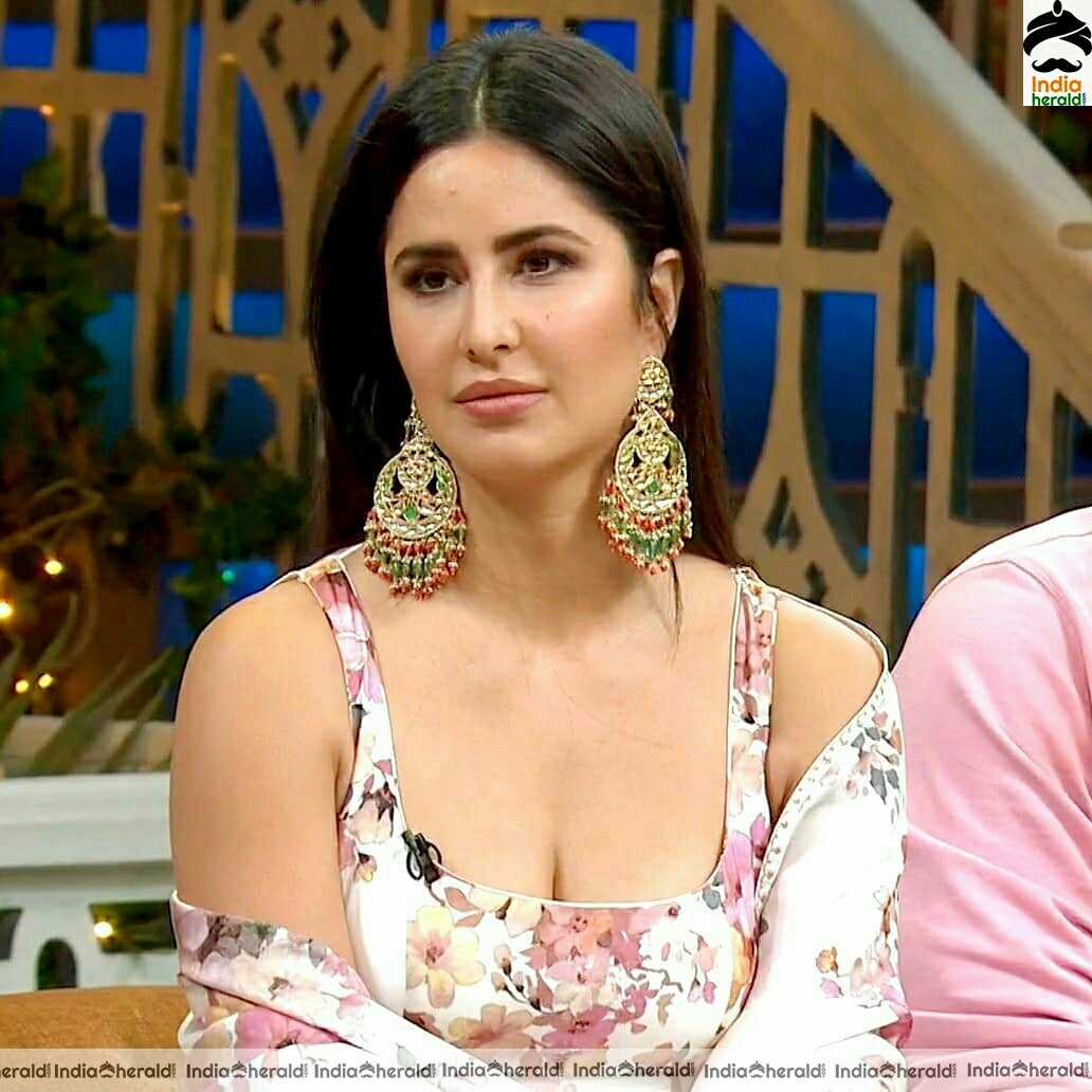 Katrina Kaif Hot Deep Cleavage Show Stills