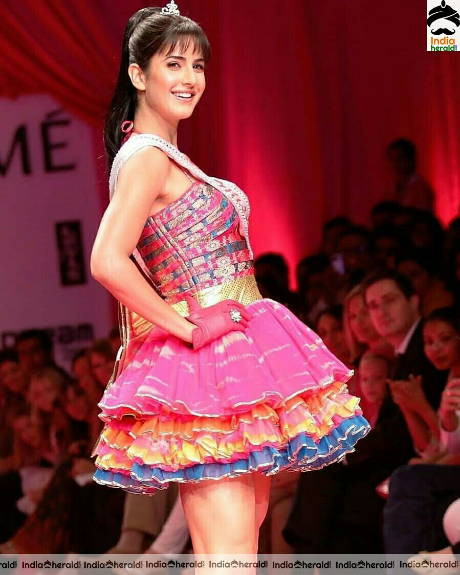 Katrina looking like a Barbie