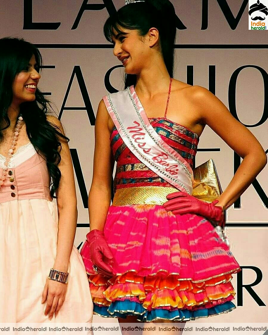 Katrina looking like a Barbie