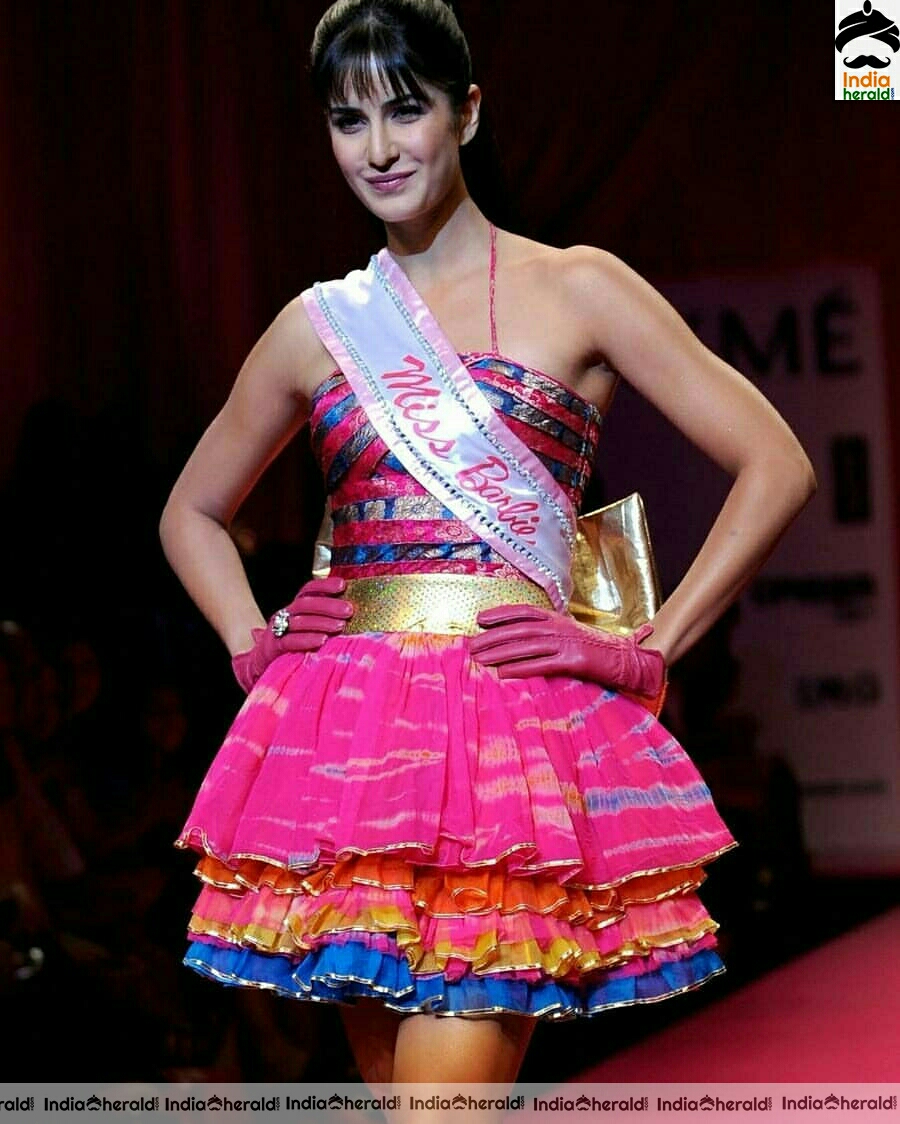 Katrina looking like a Barbie