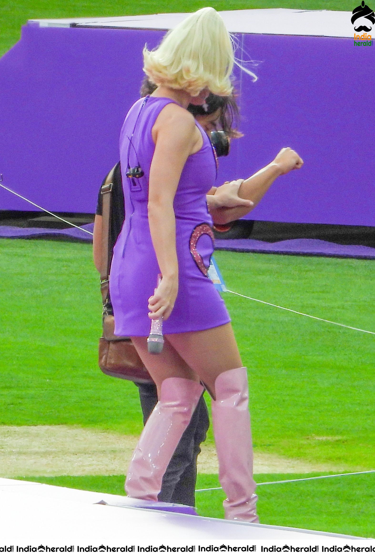 Katy Perry while performing at Womens Cricket Final in Melbourne Set 1
