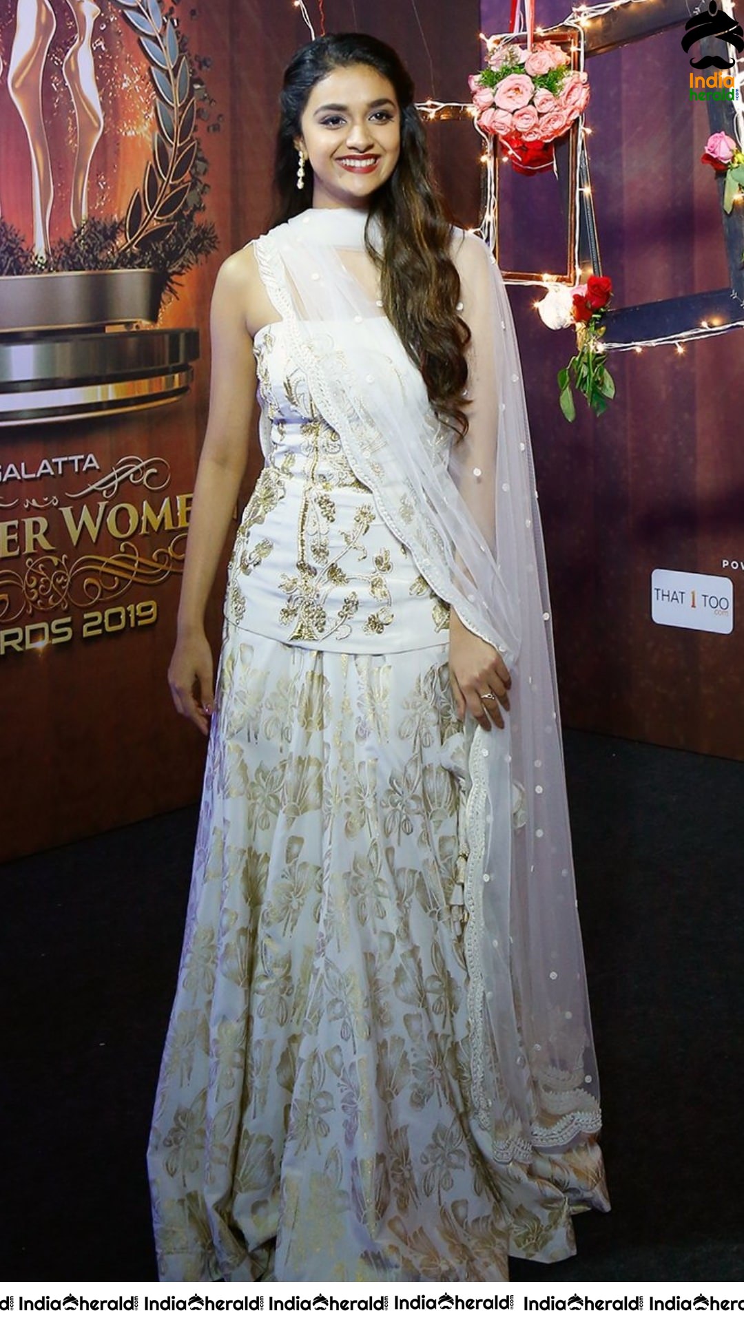 Keerthy Suresh at Galatta Wonder Woman Awards 2019