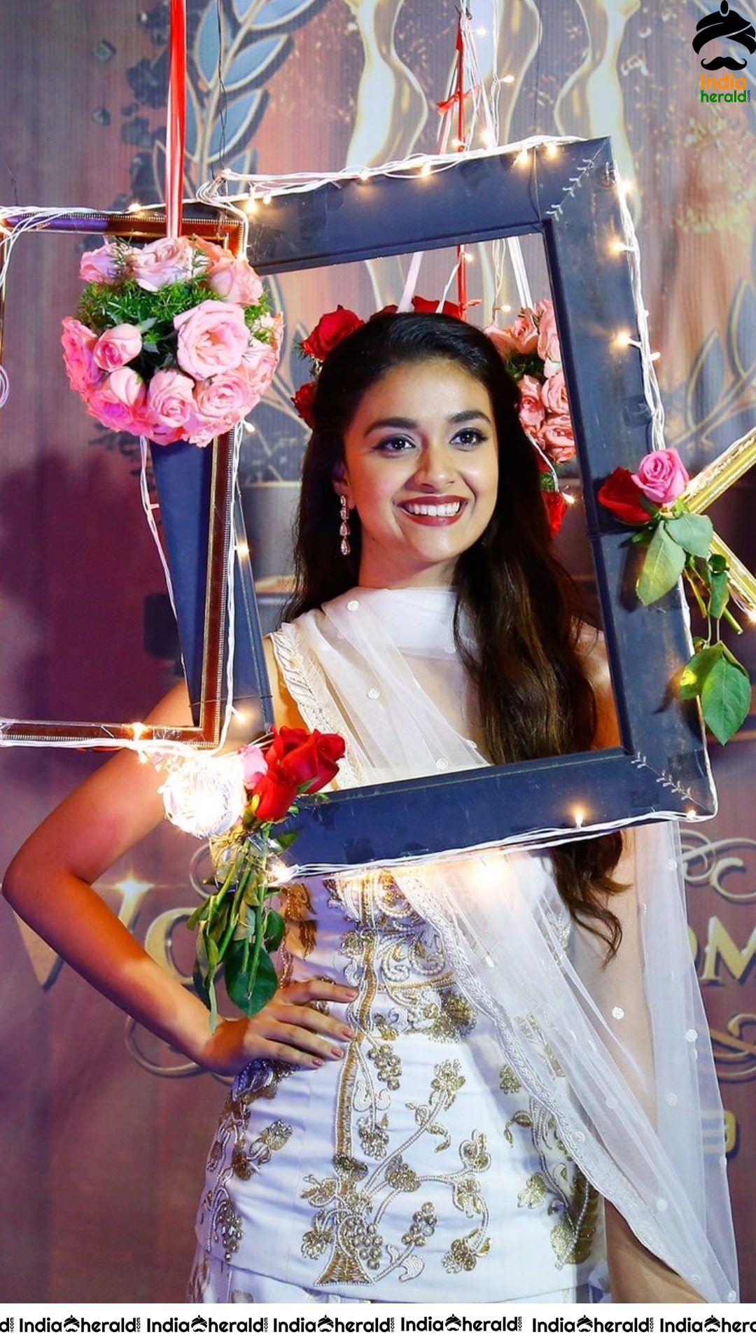 Keerthy Suresh at Galatta Wonder Woman Awards 2019