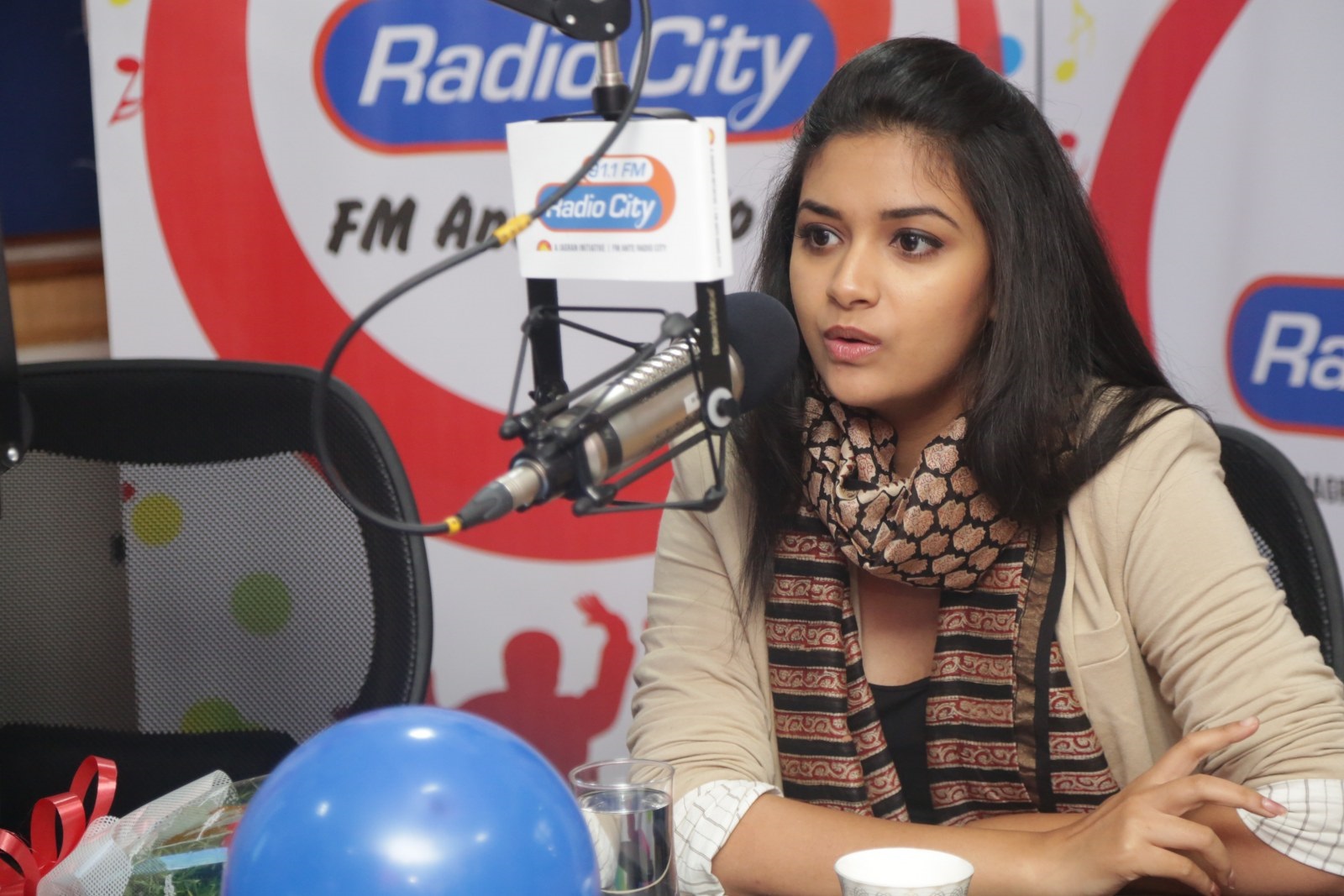 Keerthy Suresh At Radio City