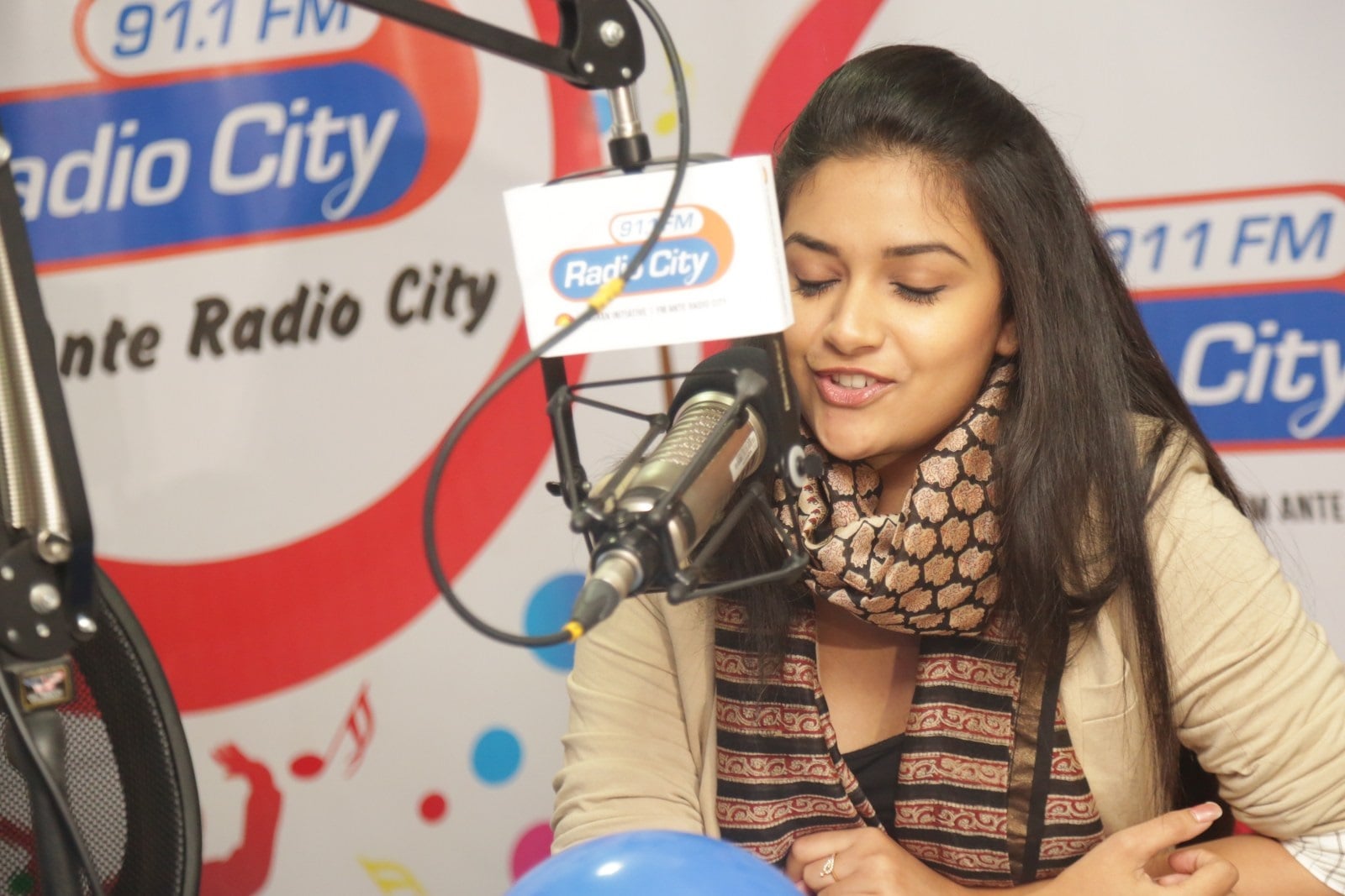 Keerthy Suresh At Radio City