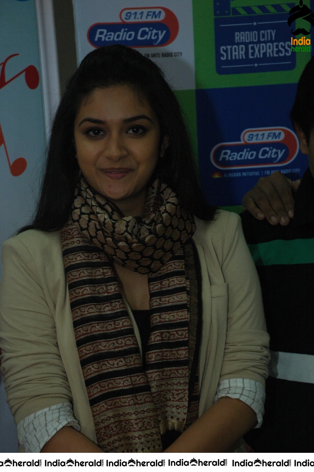 Keerthy Suresh Looking Cute at Radio City Set 1