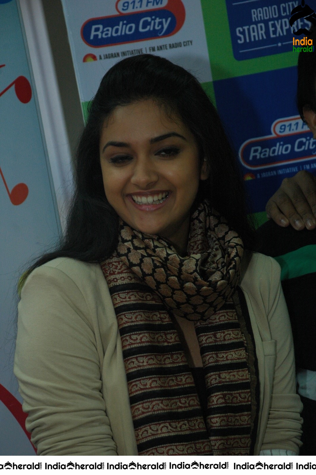 Keerthy Suresh Looking Cute at Radio City Set 1