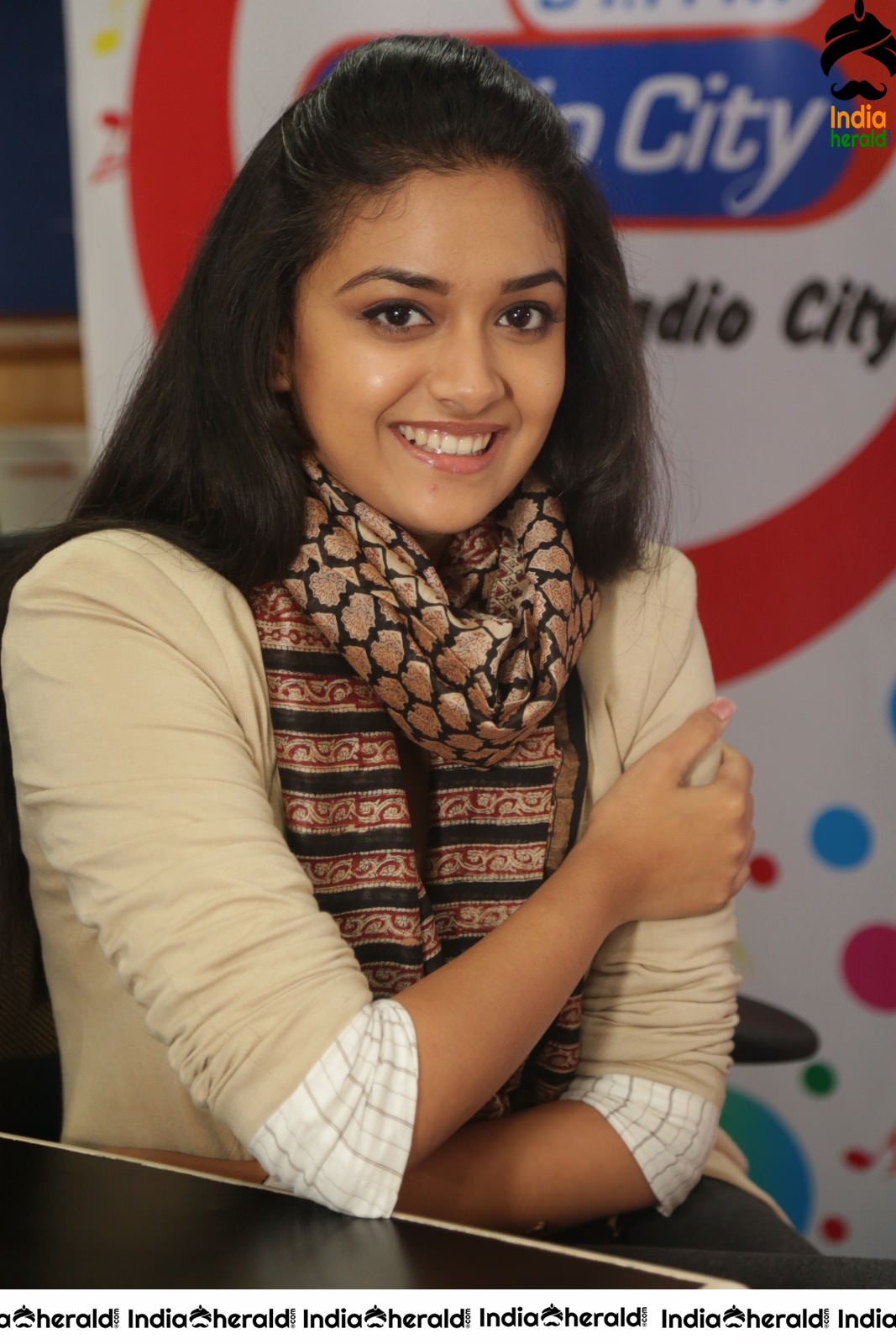 Keerthy Suresh Looking Cute at Radio City Set 1