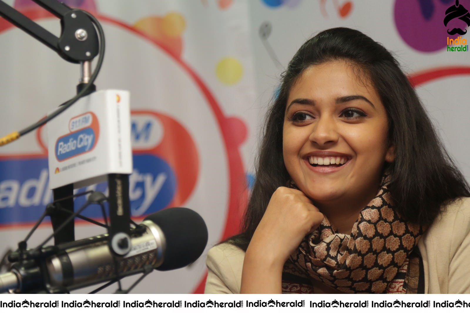 Keerthy Suresh Looking Cute at Radio City Set 1