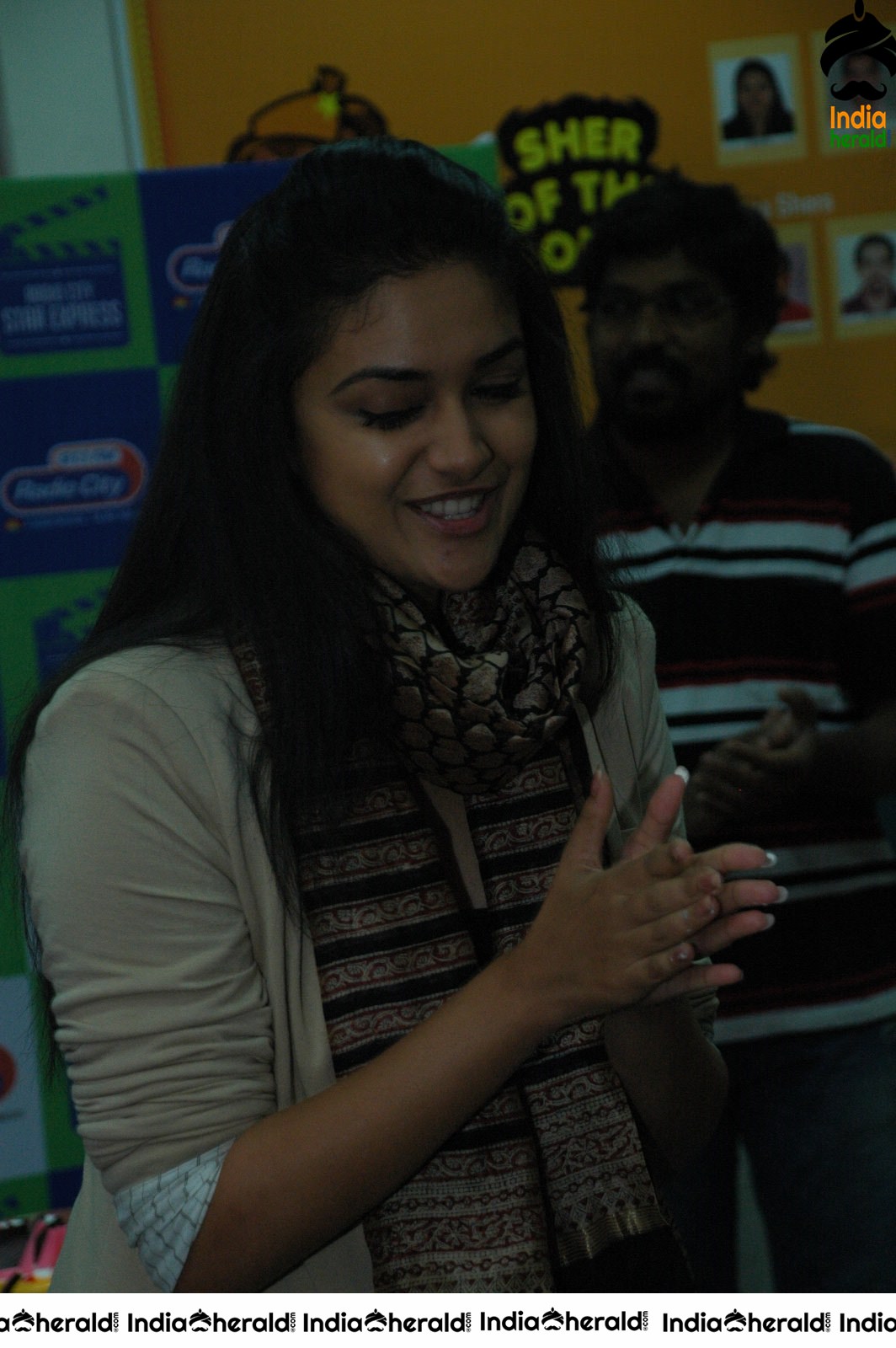 Keerthy Suresh Looking Cute at Radio City Set 1