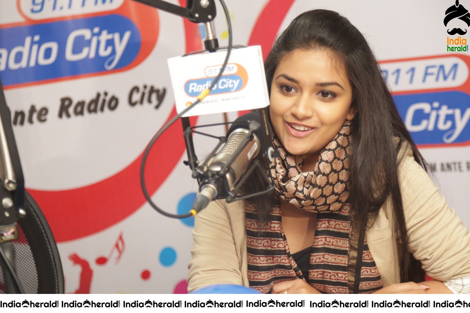 Keerthy Suresh Looking Cute at Radio City Set 2