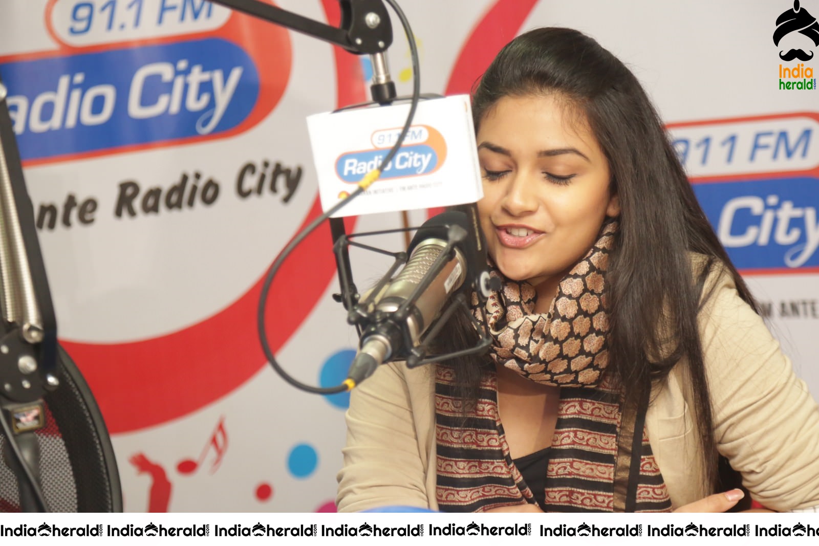 Keerthy Suresh Looking Cute at Radio City Set 2