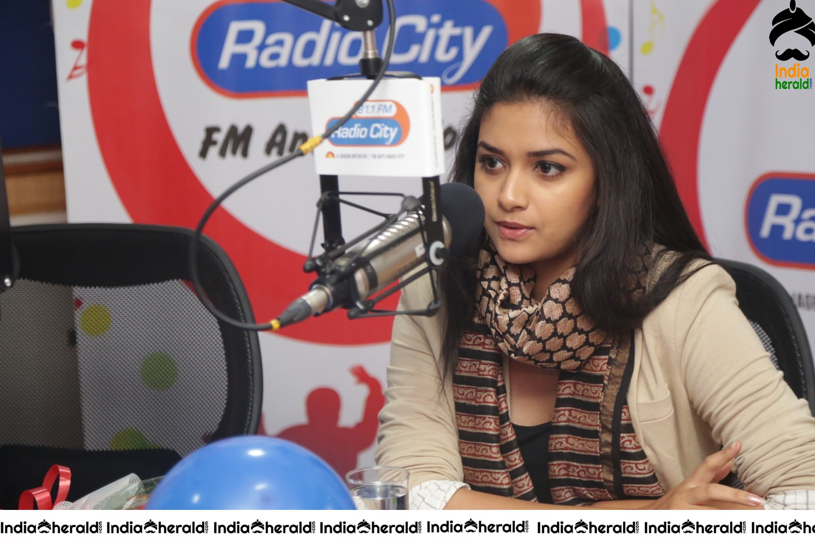 Keerthy Suresh Looking Cute at Radio City Set 2