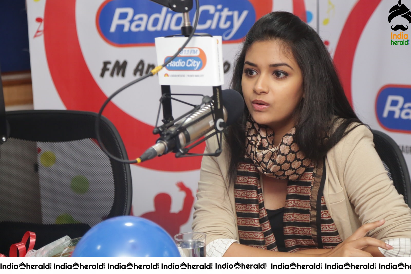 Keerthy Suresh Looking Cute at Radio City Set 2