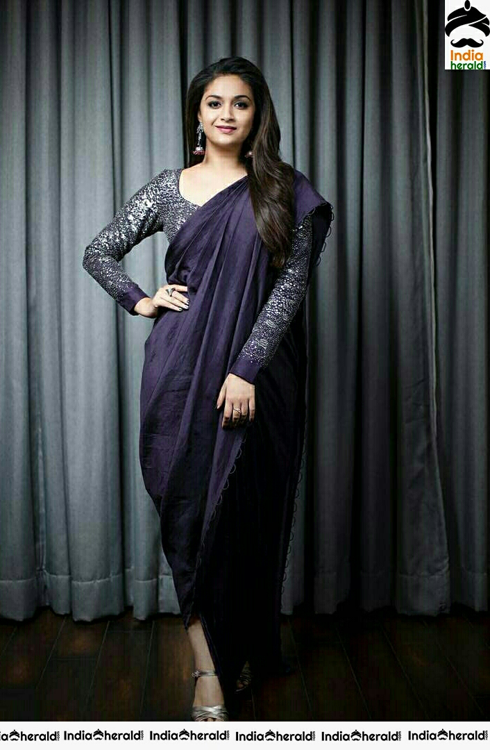 Keerthy Suresh Looking Dapper And Hot In These Photoshoot