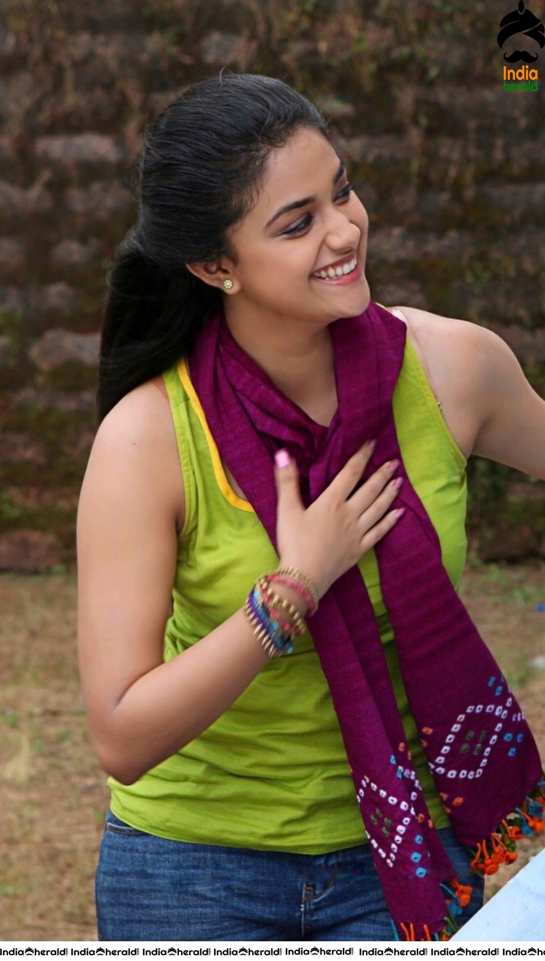 Keerthy Suresh Vintage Cute Clicks from early days