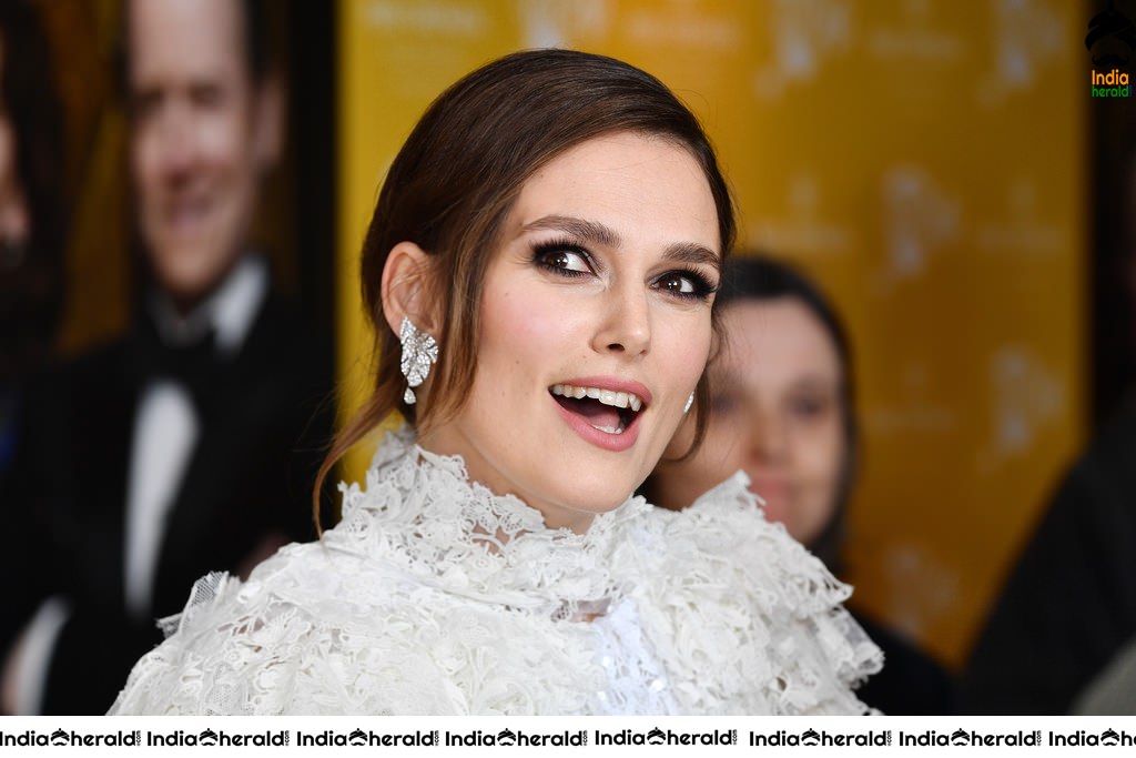 Keira Knightley at Misbehaviour World Premiere in London