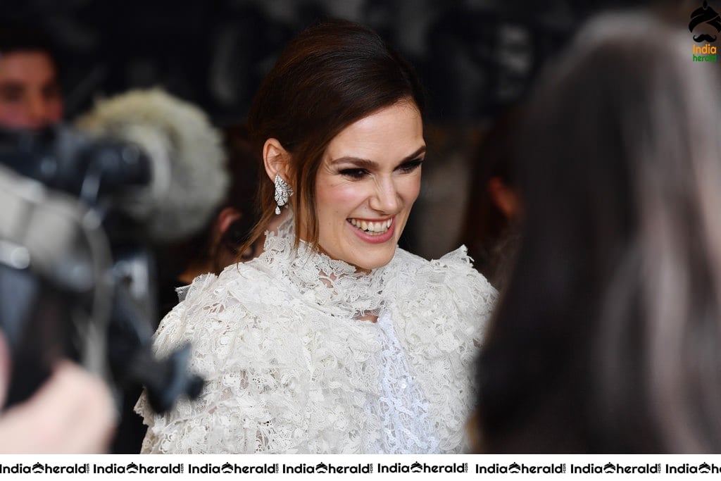 Keira Knightley at Misbehaviour World Premiere in London