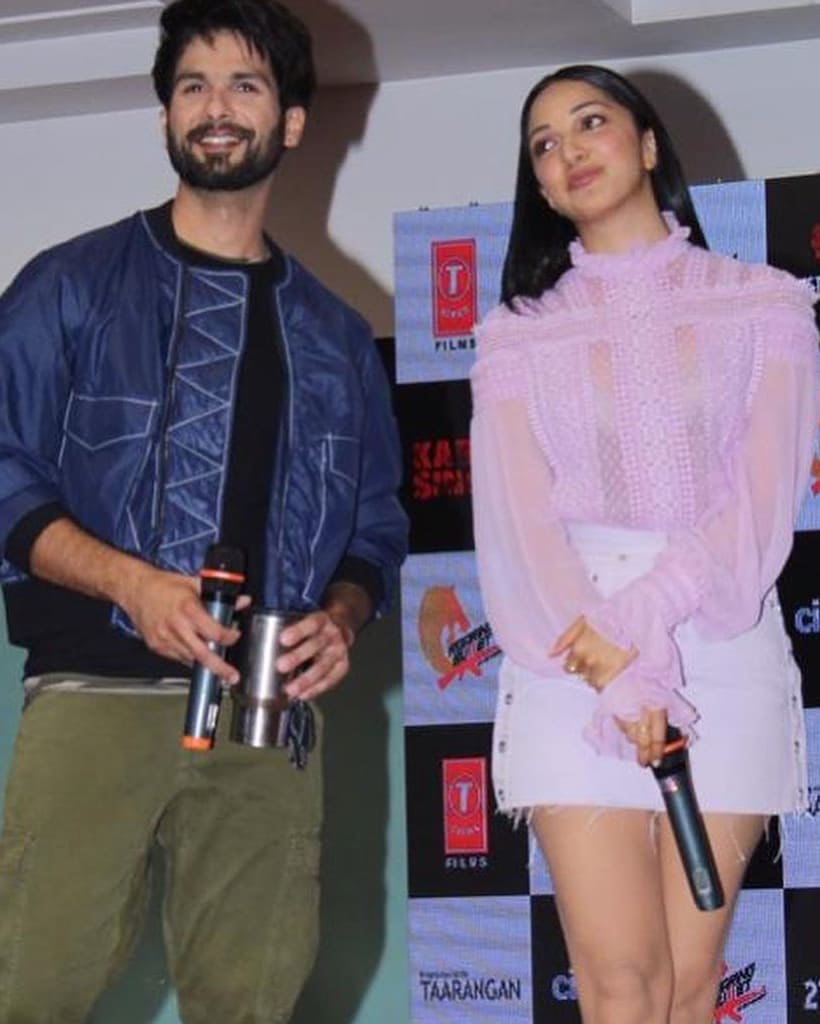 Kiara Advani And Shahid Kapoor At Kabir Singh Song Launch