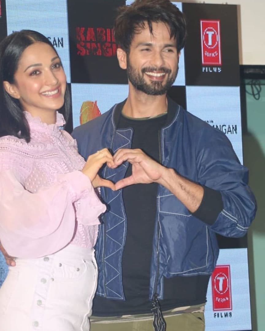 Kiara Advani And Shahid Kapoor At Kabir Singh Song Launch