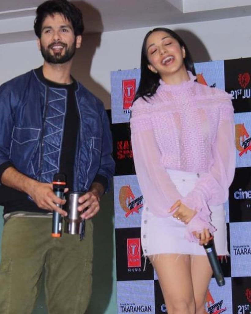 Kiara Advani And Shahid Kapoor At Kabir Singh Song Launch