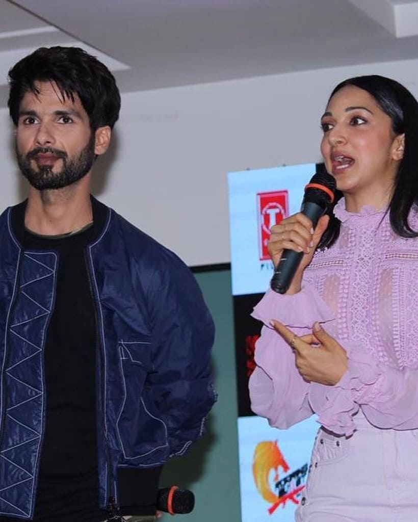 Kiara Advani And Shahid Kapoor At Kabir Singh Song Launch