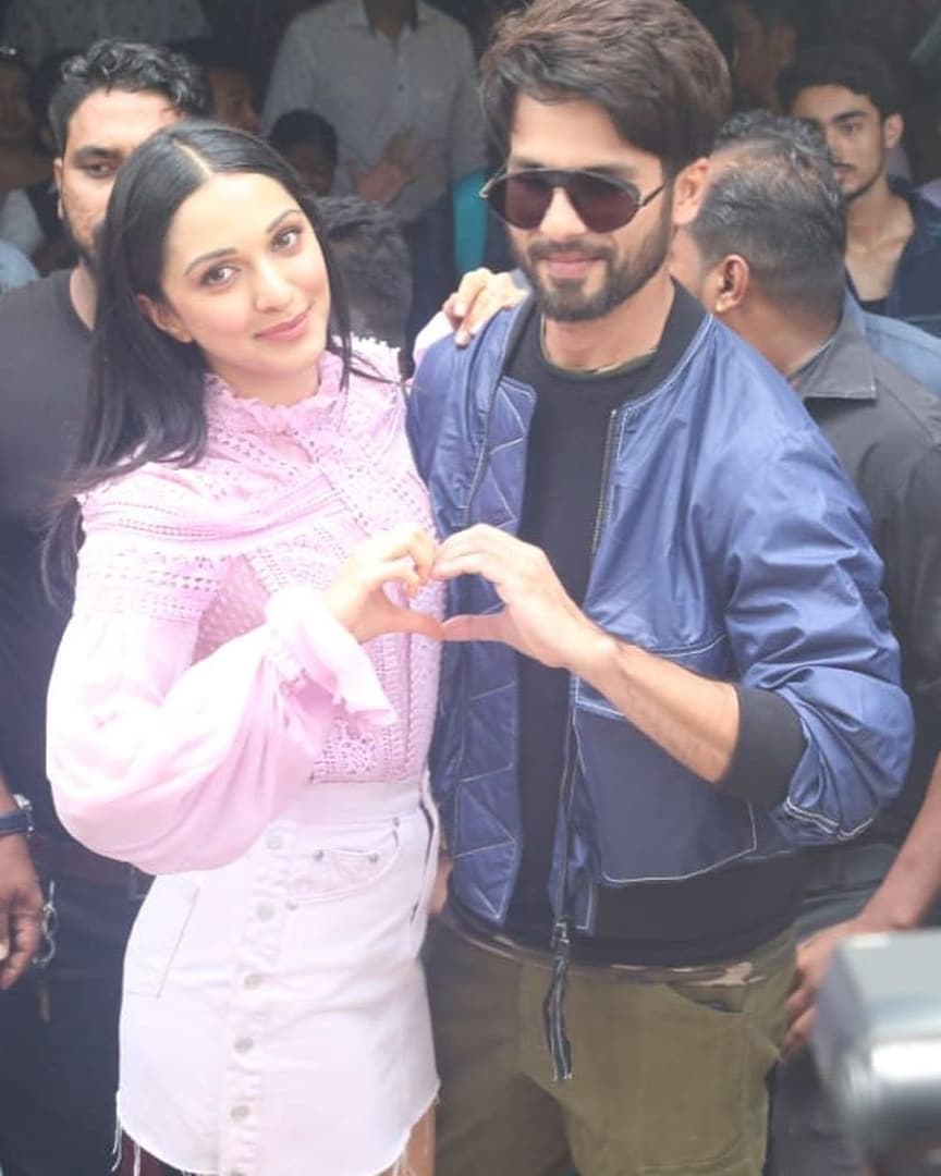 Kiara Advani And Shahid Kapoor At Kabir Singh Song Launch