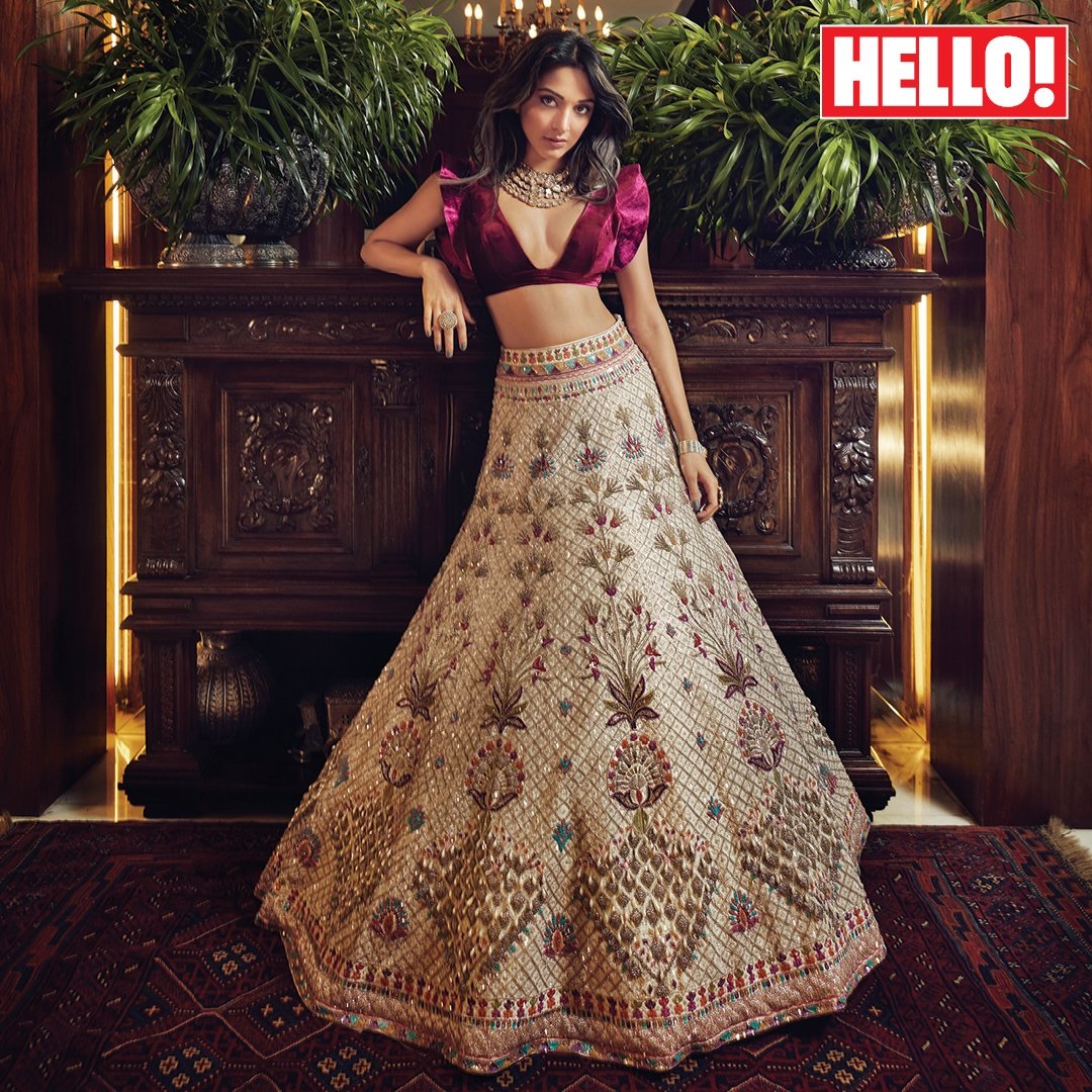 Kiara Advani Poses Hot And Sensuous For Hello Magazine
