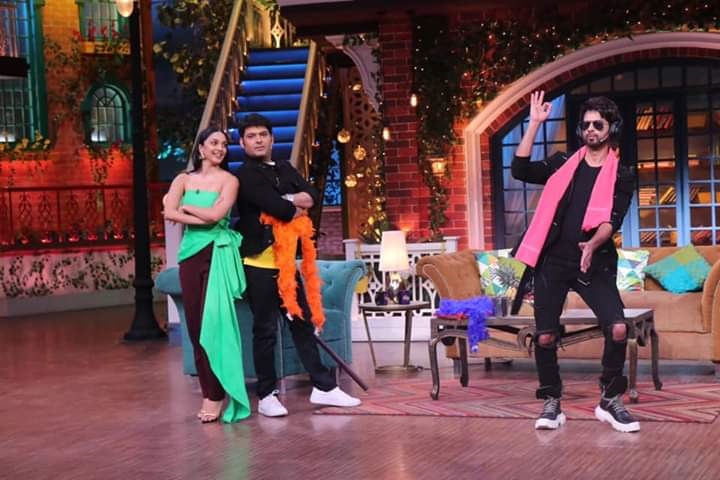 Kiara Advani With Shahid Kapoor At Kapil Sharma Show