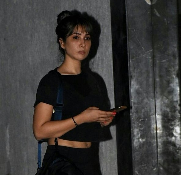 Kim Sharma Seen At A Gym