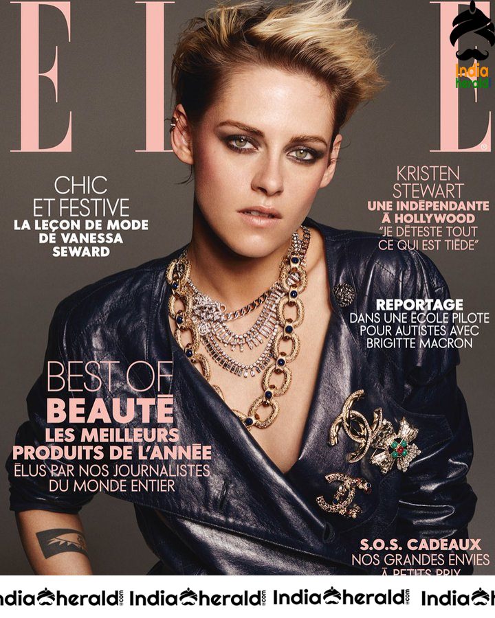 Kristen Stewart Photoshoot for Elle Magazine France Issue