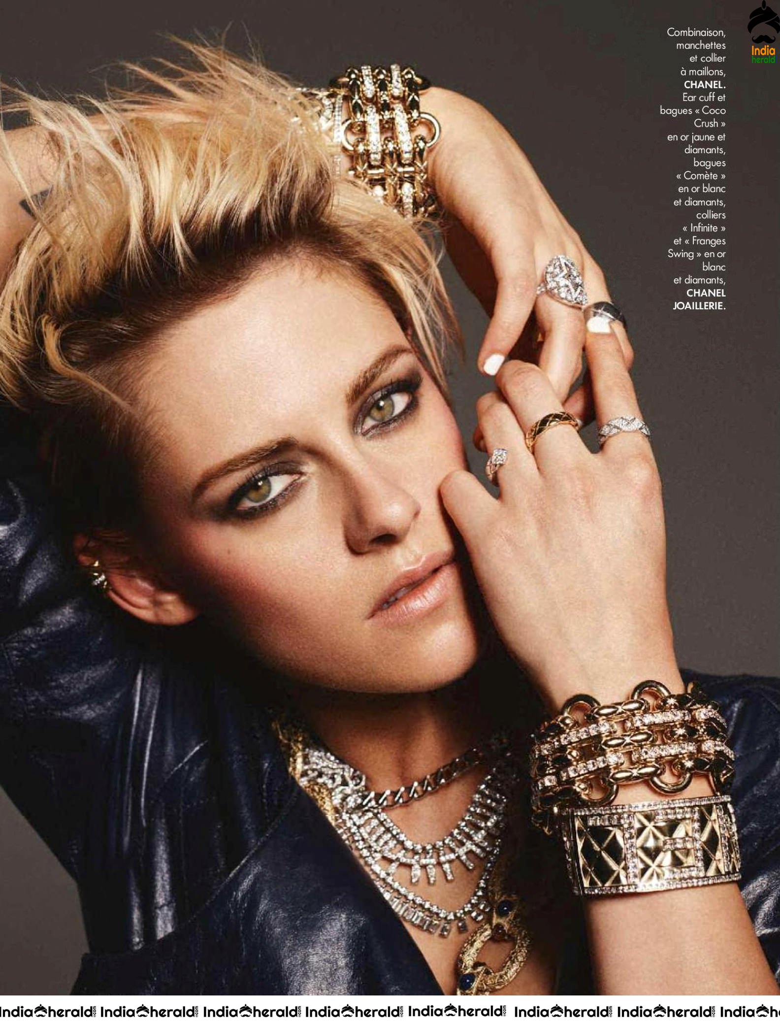 Kristen Stewart Photoshoot for Elle Magazine France Issue