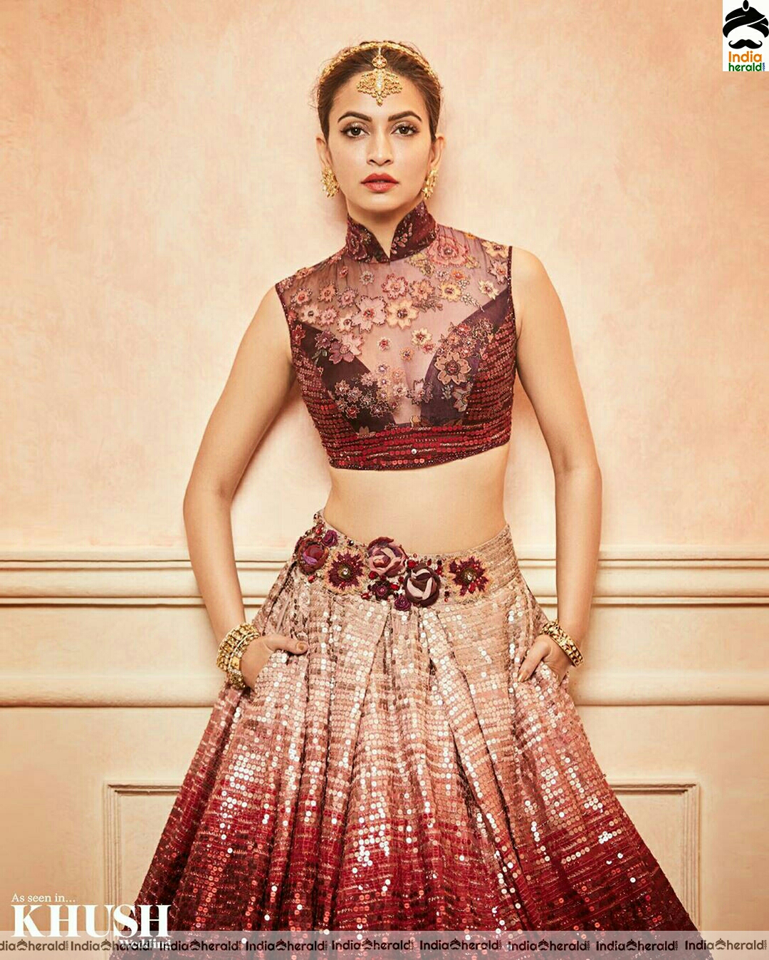 Kriti Kharbanda Hot Latest Khush Wedding Photoshoot