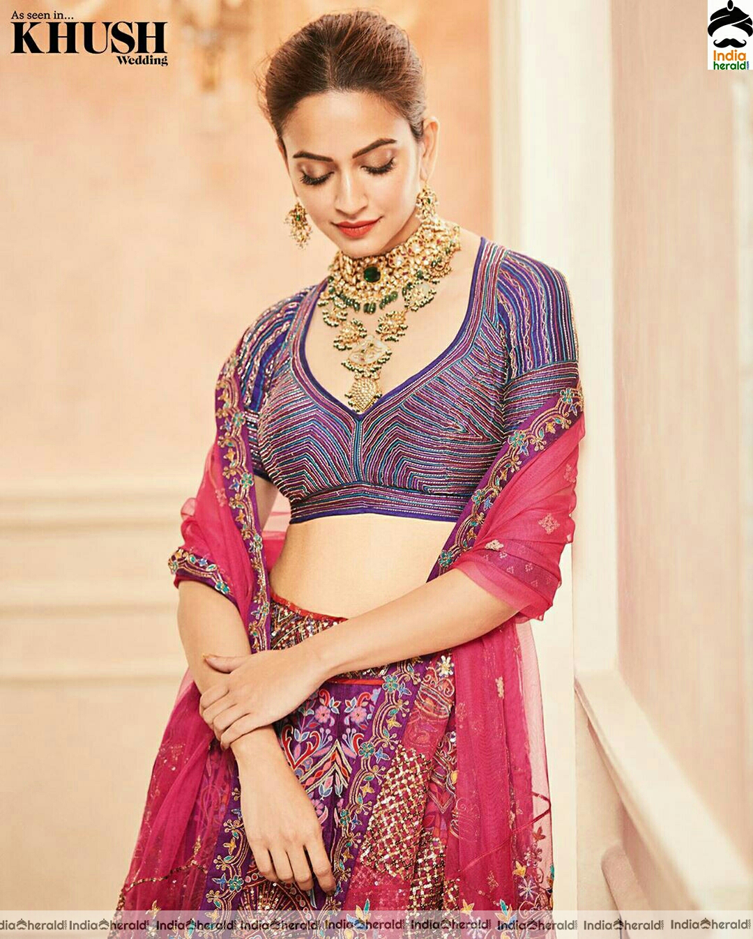 Kriti Kharbanda Hot Latest Khush Wedding Photoshoot