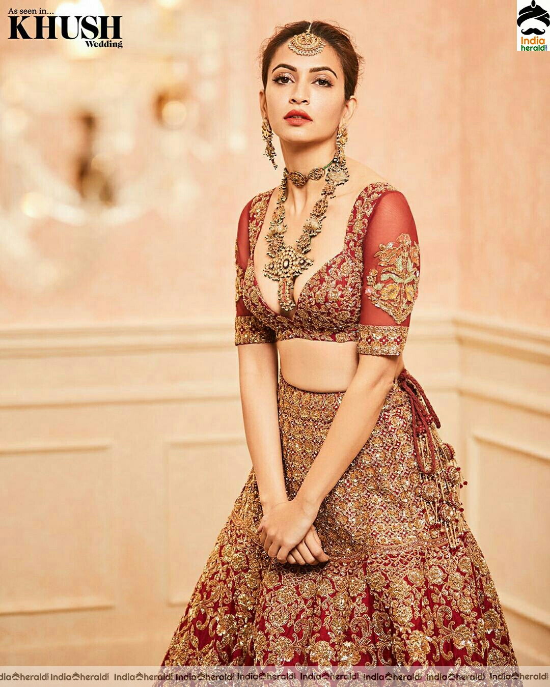 Kriti Kharbanda Hot Latest Khush Wedding Photoshoot