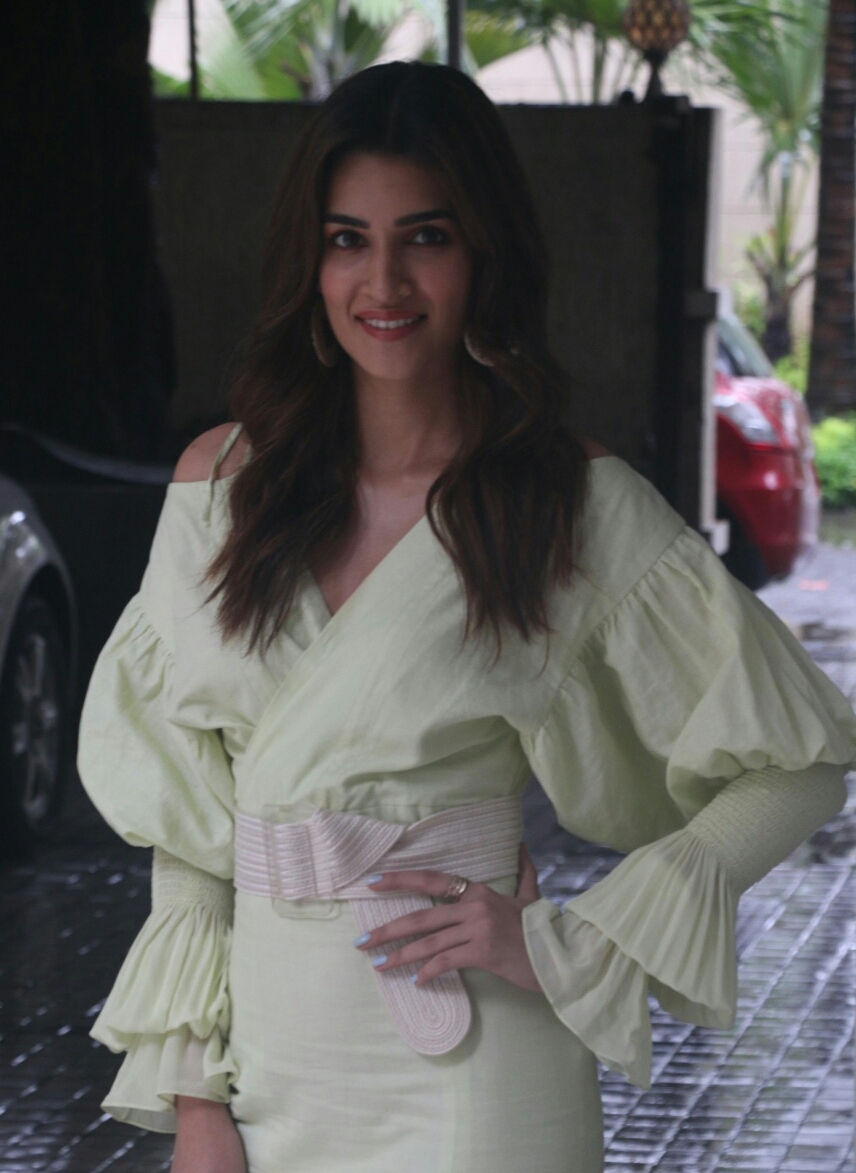 Kriti Sanon And Dil Jit During The Promotion Of Arjun Patiala Movie