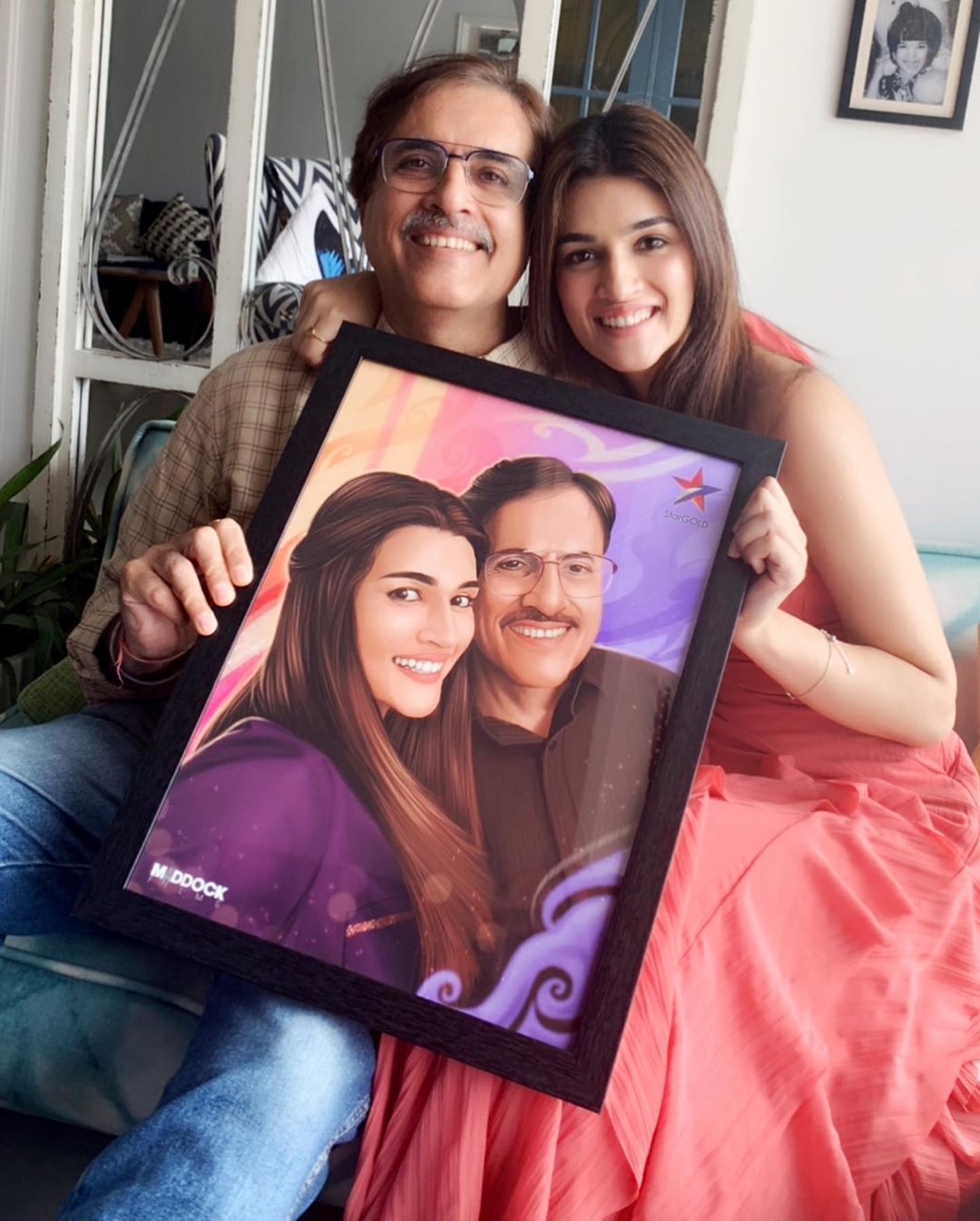 Kriti Sanon Shares Fathers Day Photos