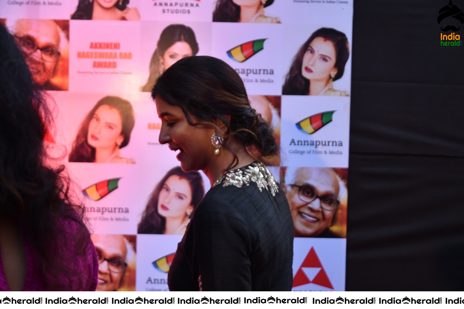 Lakshmi Manchu Looked Elegant at ANR Awards Set 1